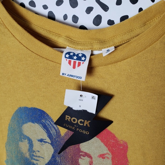 Pink Floyd Junk Food Mustard T-Shirt - Picture 7 of 8